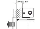 Motion Swing M200/S200 Bras articule  linteau de 200 a 300 mm max. 