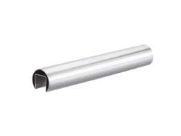 Profil-tube fond de gorge inox 316  5000 mm